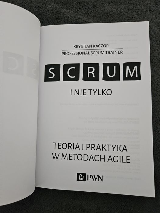 "Scrum i nie tylko"