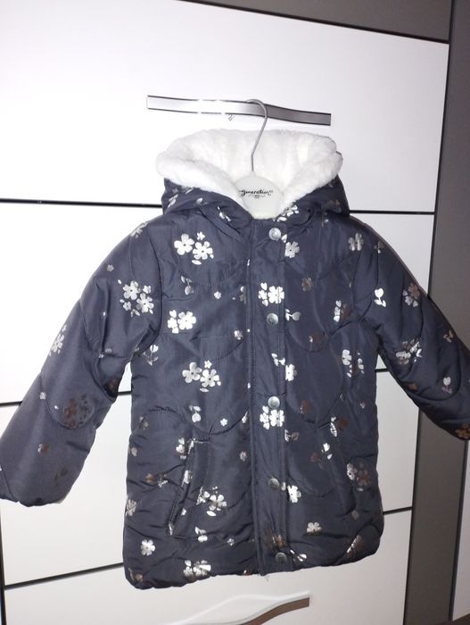 Зимова курточка для дівчинки р.98