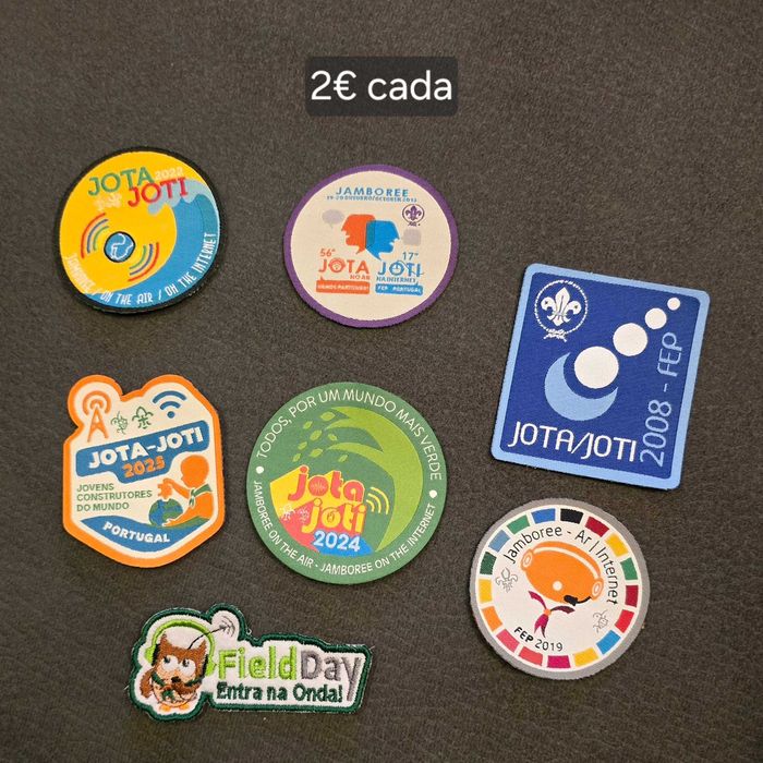 Insígnias Escutistas Colecionáveis