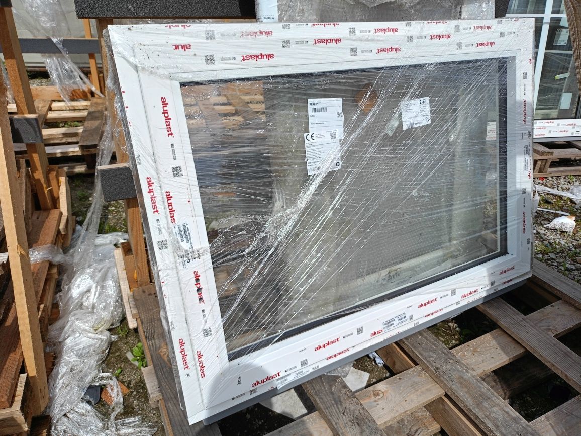 Nowe Okno białe dwuszybowe Aluplast ideal Neo