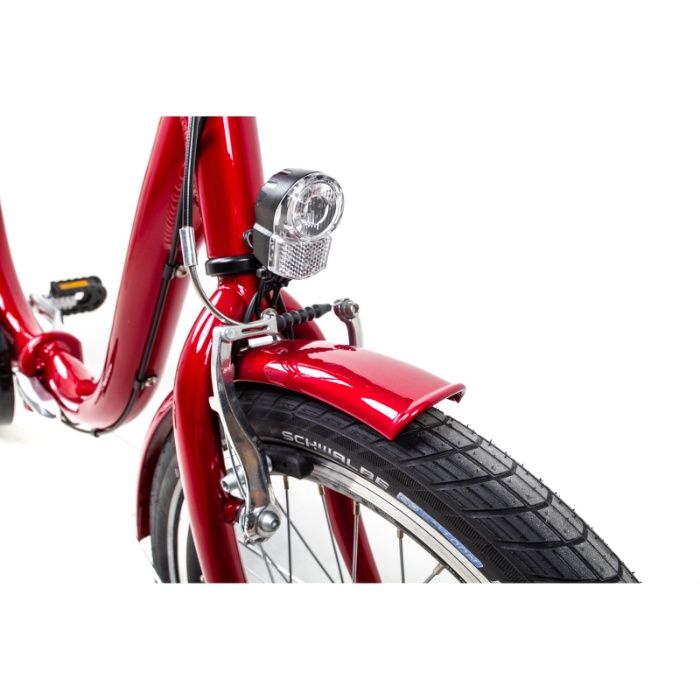 Składany rower aluminiowy niska rama 3 biegi Nexus Shimano niemiecki