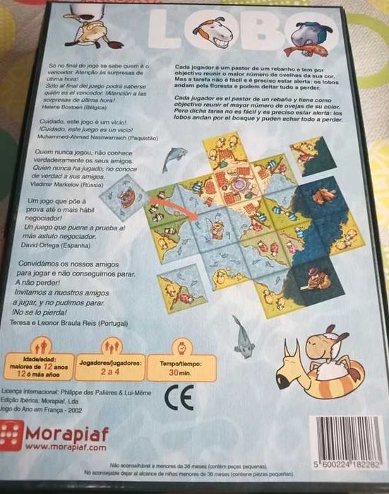 Lobo - Jogo Tabuleiro edição especial