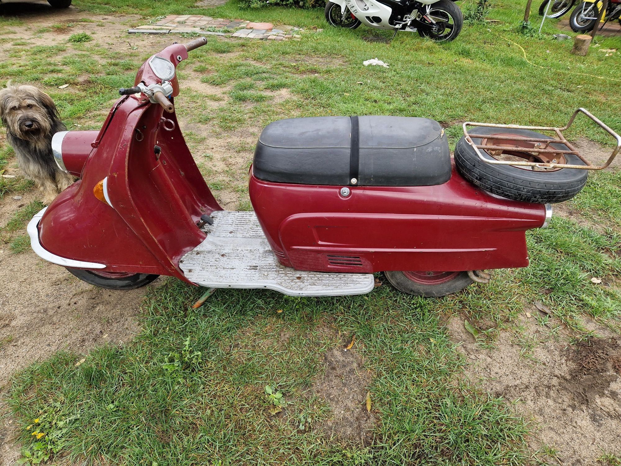 heinkel 103 a2 skuter na chodzie nie osa