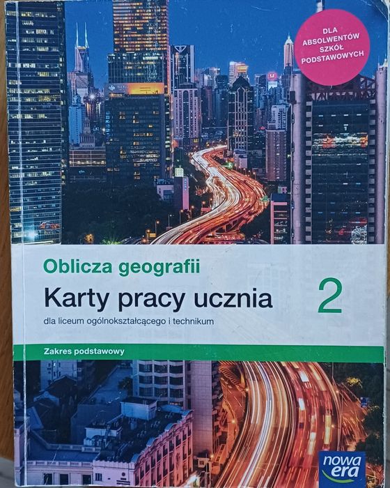 Oblicza geografii karty pracy ucznia 2 zakres podstawowy