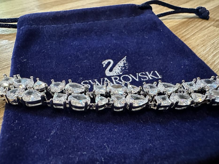 Dwurzędowa bransoletka Swarovski