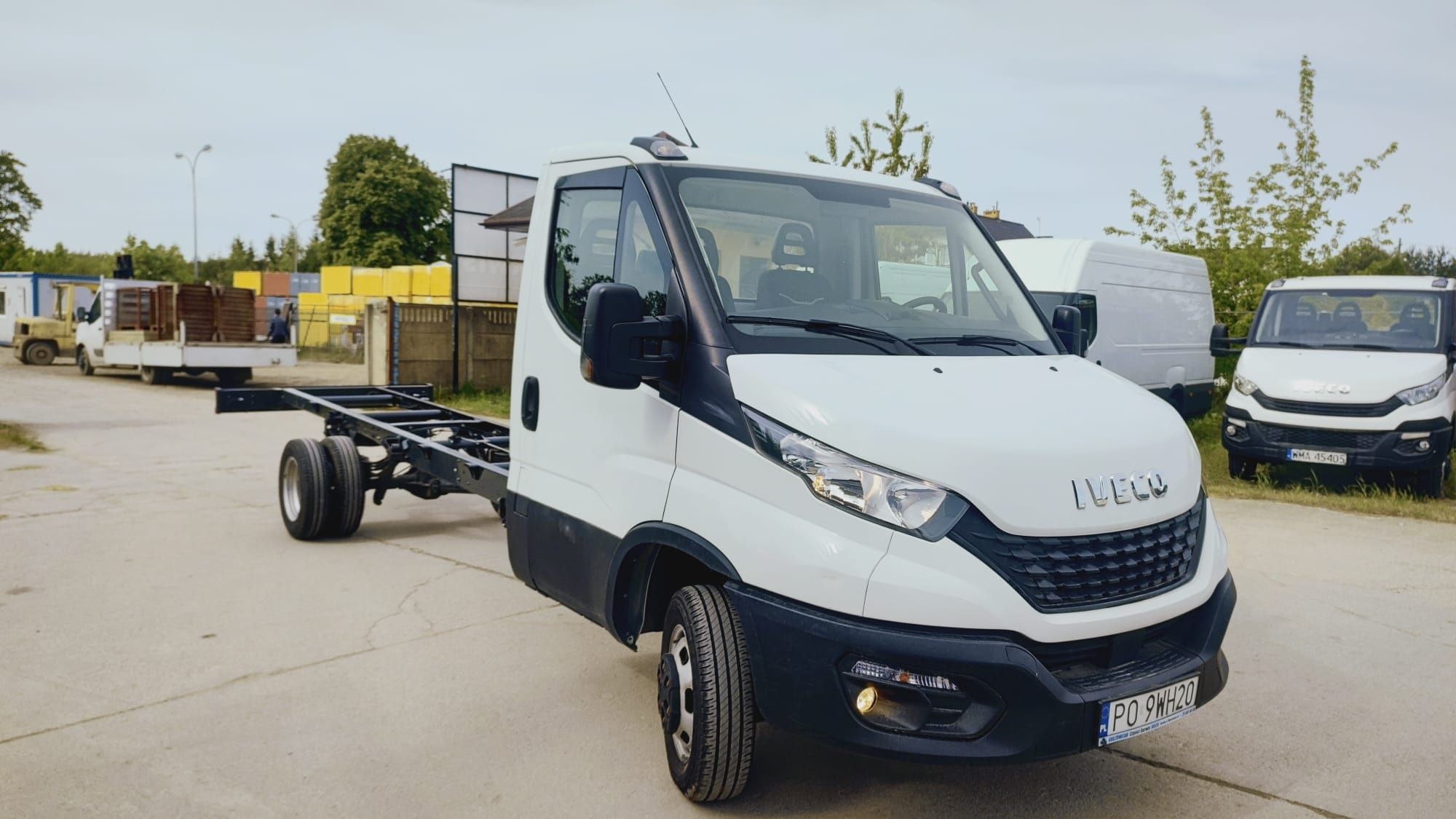 Iveco Daily 50c18 bliźniak, rama, długi rozstaw