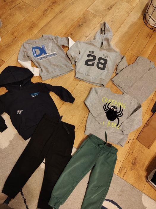 Paczka ubranek chłopiec r98 bdb