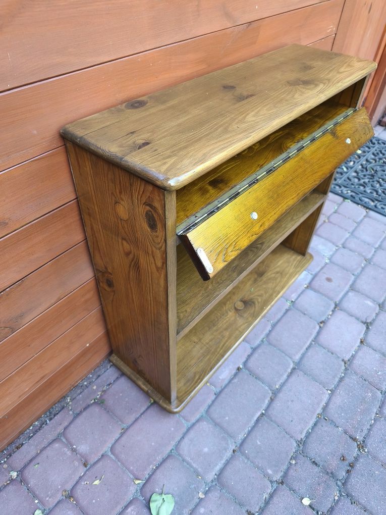 Drewniana szafka regalik stara etażerka