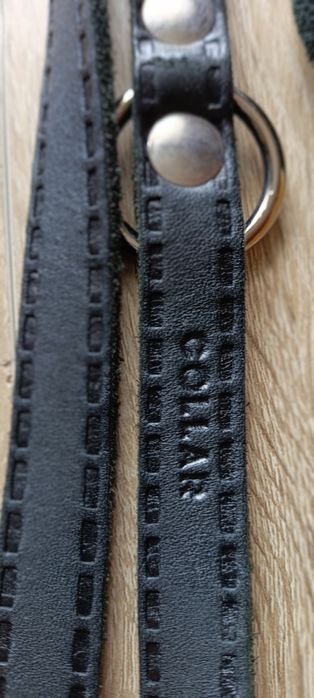 Проводок для собаки "COLLAR,,новий,400гр,шкіряний