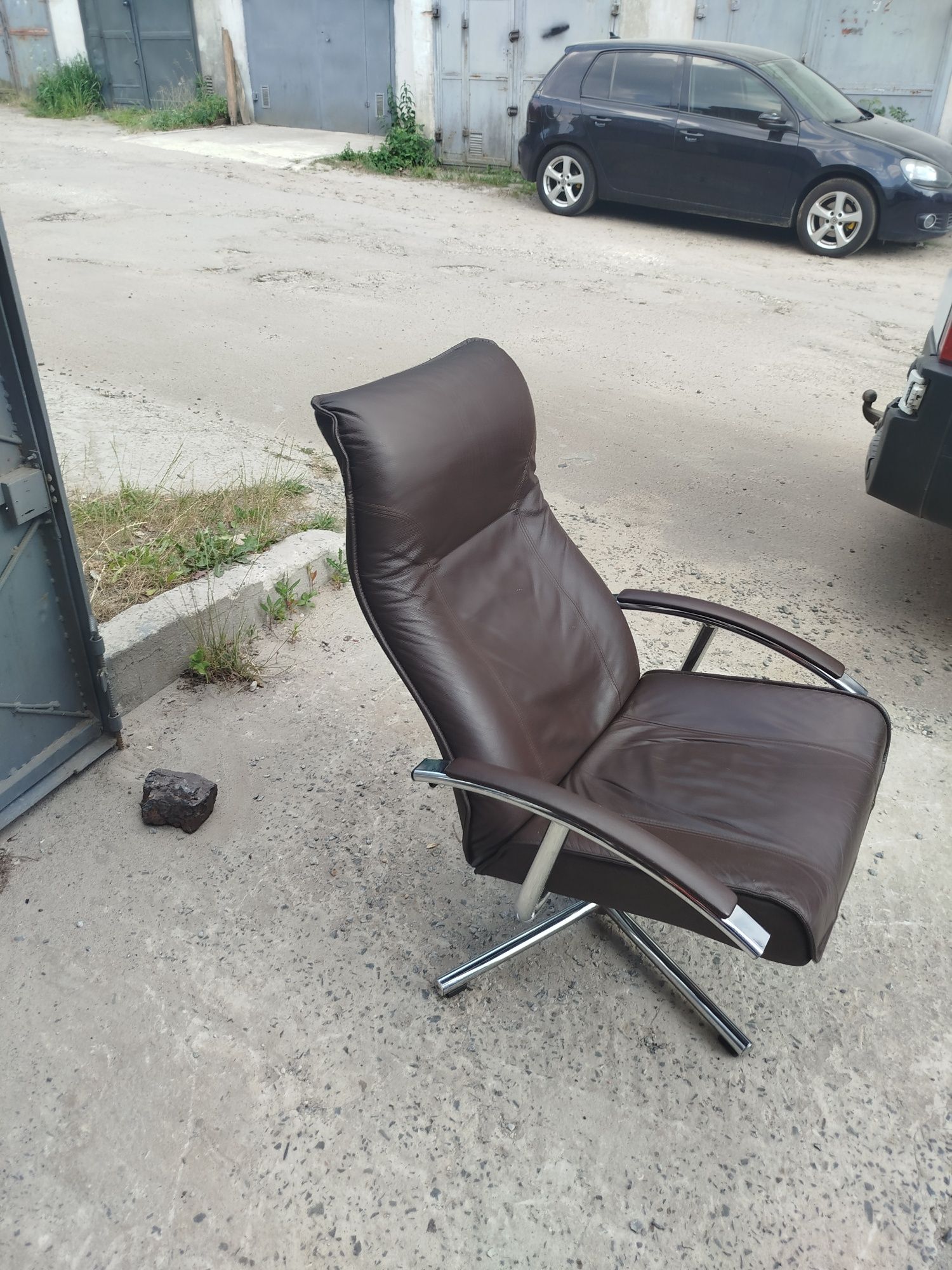 Шкіряне крісло офісне крісло Relax