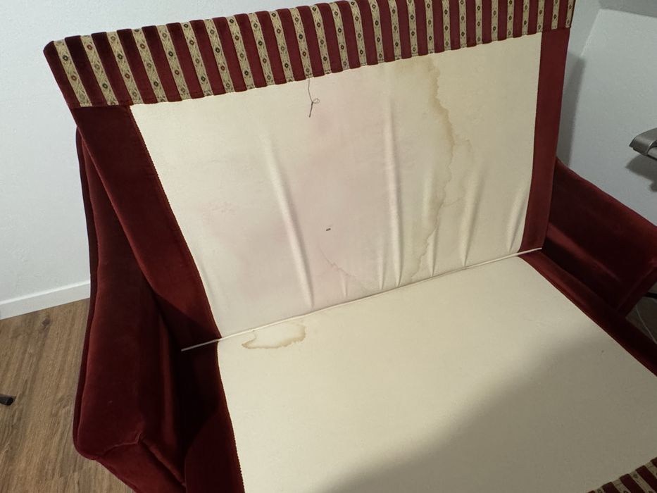 Stylowa sofa aksamitna