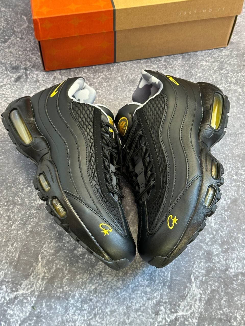 Nike Air Max 95 Corteiz синие сині кросівки кроссовки найк 43 44 42 41