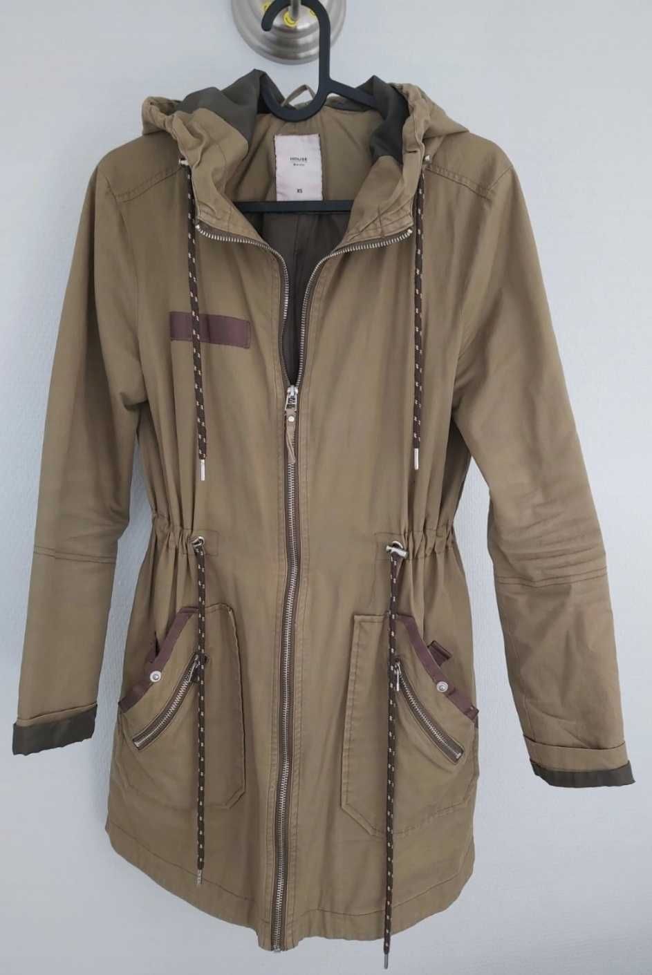 Kurtka parka khaki