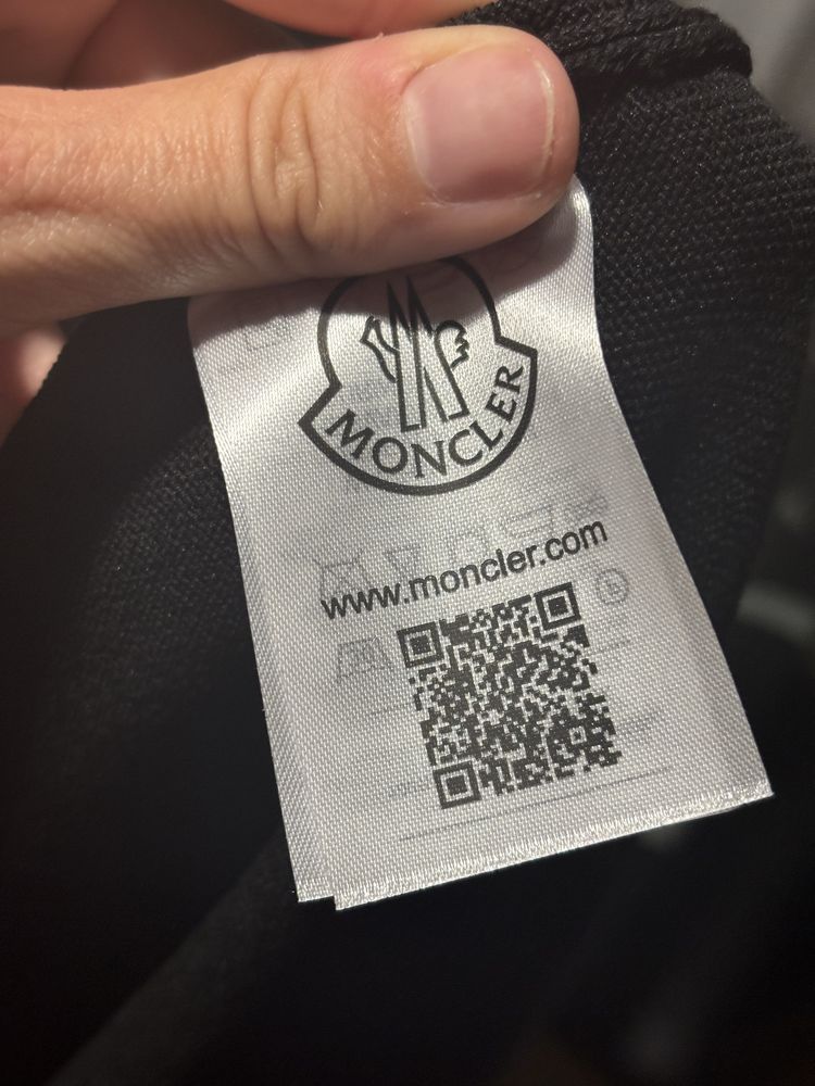 Sweterek lekki sweter męski naturalna bawełna pamuk M.O.N.C.L.E.R S
