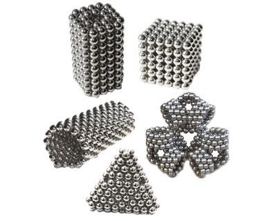 Неокуб никелевый 5 мм 216 сфер магнитные шарики, головоломка, Neo Cube