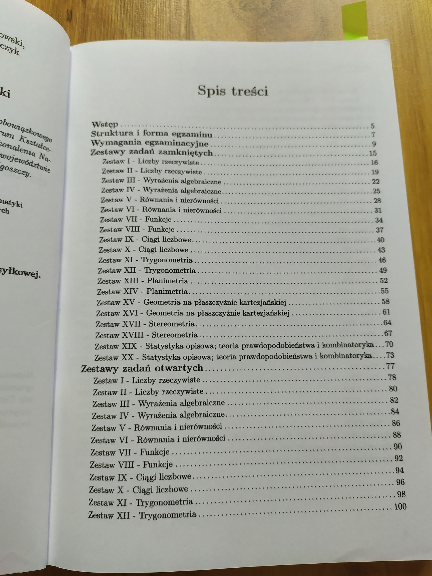 Testy maturalne matematyka poziom podstawowy