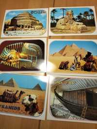 Zestaw 10 sztuk pocztówek z Egiptu + koperta z Egiptu gratis