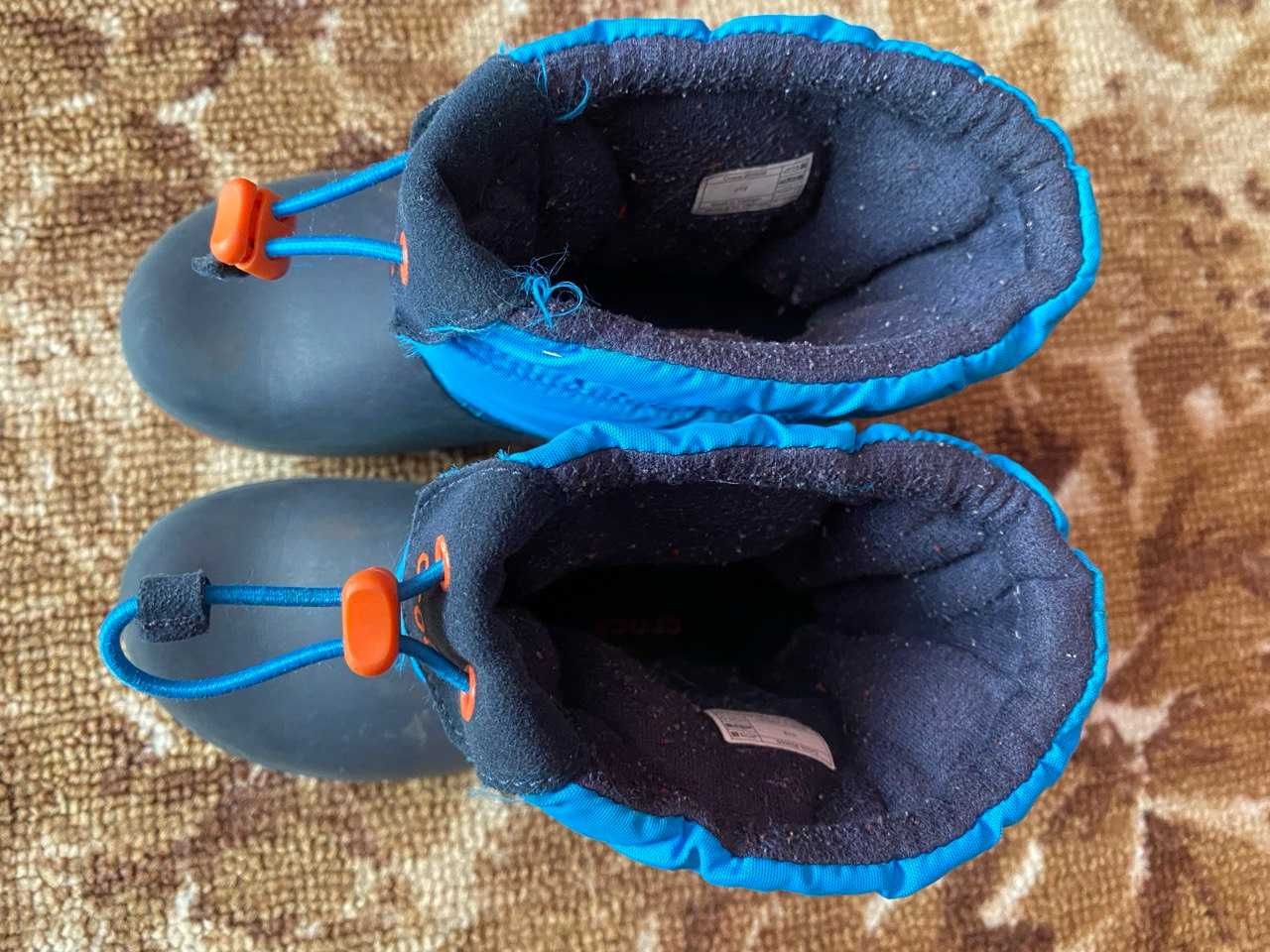 Дитячі чоботи CROCS демісезон (до -5), розмір С 12