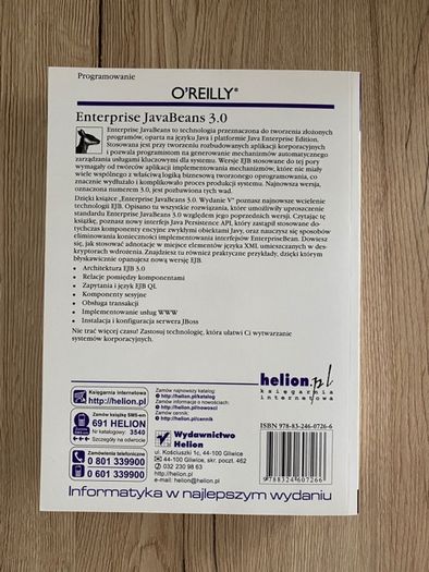 Książka Informatyka Programowanie Enterprise JavaBeans 3.0. Wydanie V