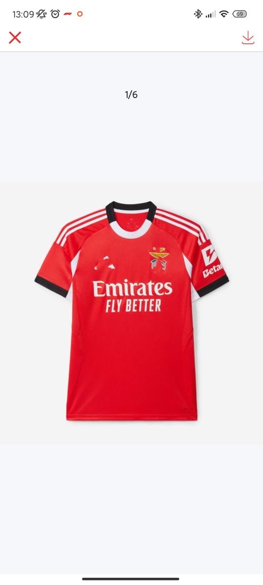 Camisolas de futebol