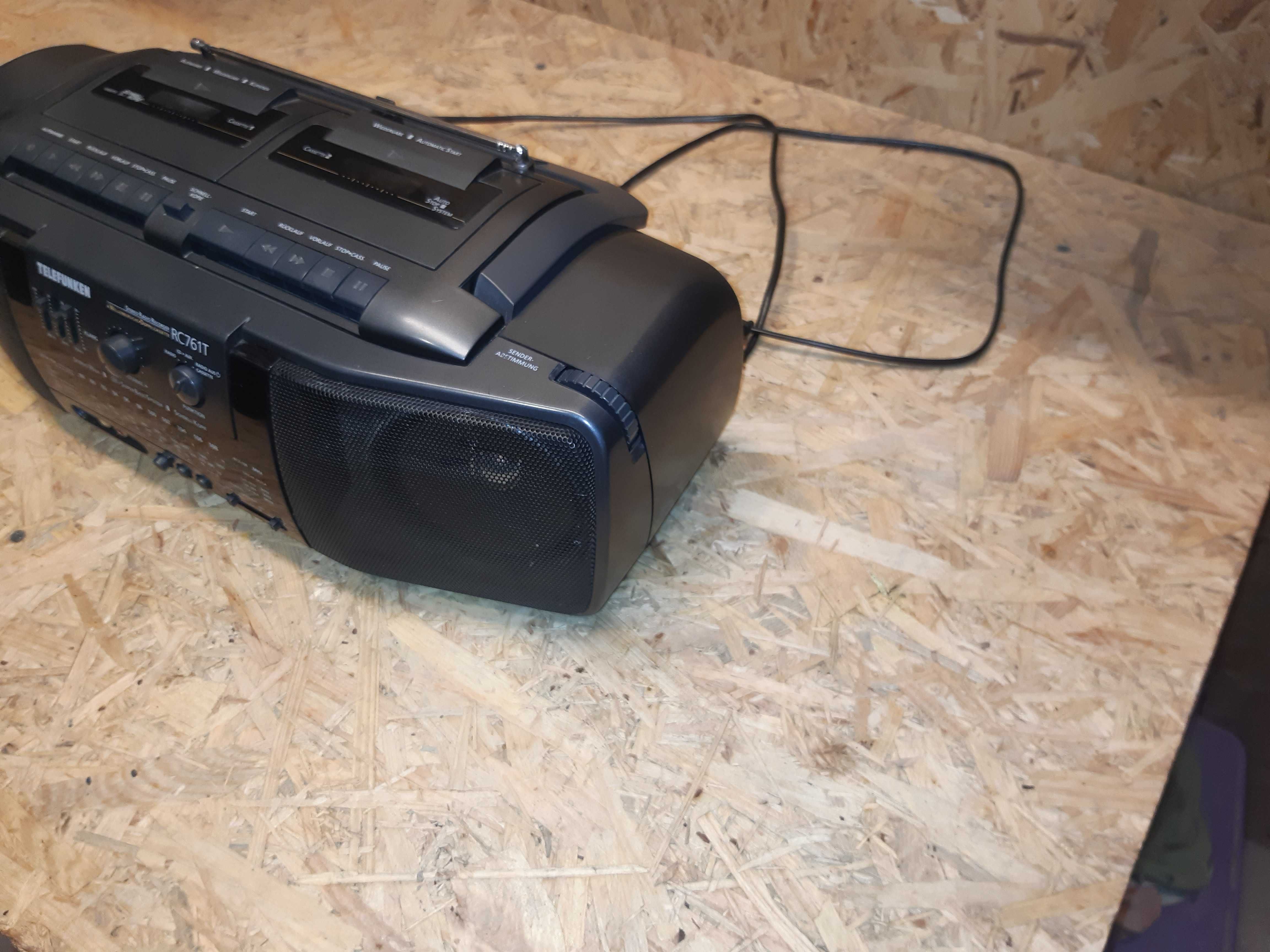 Radiomagnetofon kaseciak  Telefunken RC 761T