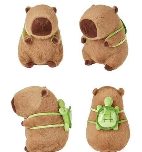 Капібара іграшка плюшева з рюкзаком М'який Мягкая Капибара Игрушка