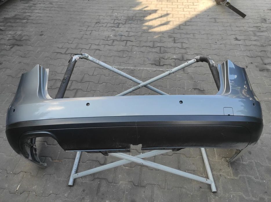 VW PASSAT B6 KOMBI LA7T SZARY ZDERZAK TYŁ TYLNY PDC CZUJNIKI PARKOWANIA  LISTWA CHROM WYSYŁKA !!!!!