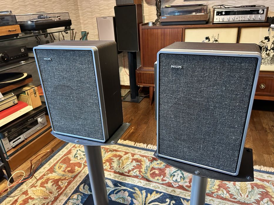 Colunas Hifi vintage Philips 22AH/461 excelente estado, exc Som