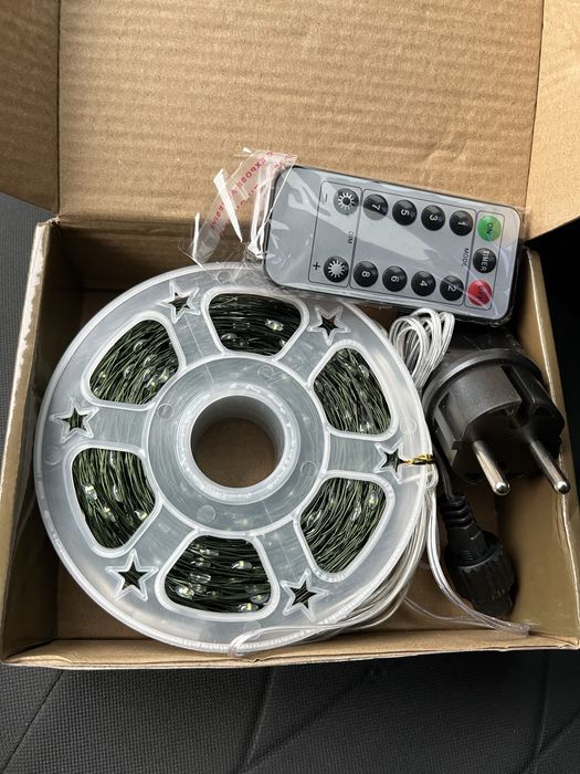 Гірлянда роса 30,50,100,200м з пультом 8 режимів