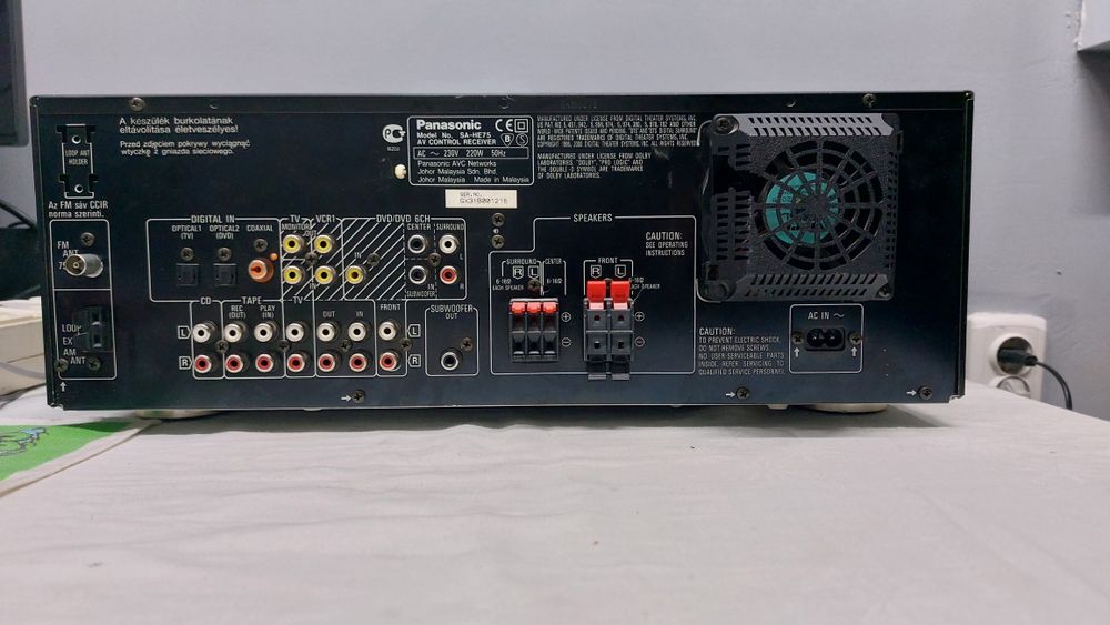 Panasonic sa he75 Ресивер