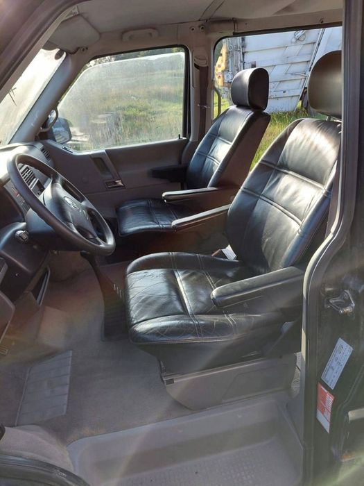 KOMPLETNE WNĘTRZE FOTELE ŁÓŻKO STOLIK BOCZKI WSZYSTKO VW T4 MULTIVAN CAMPER