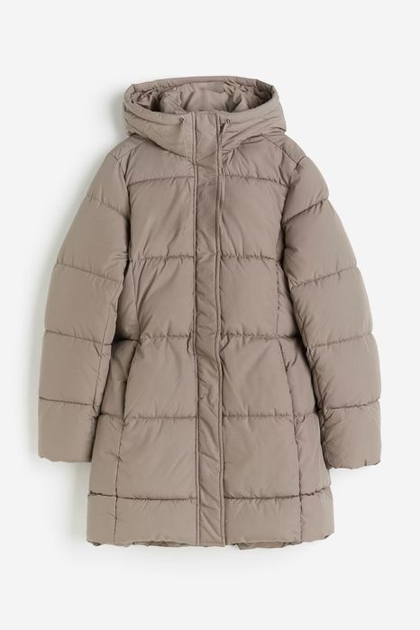 Пальто H&M S зима довга куртка