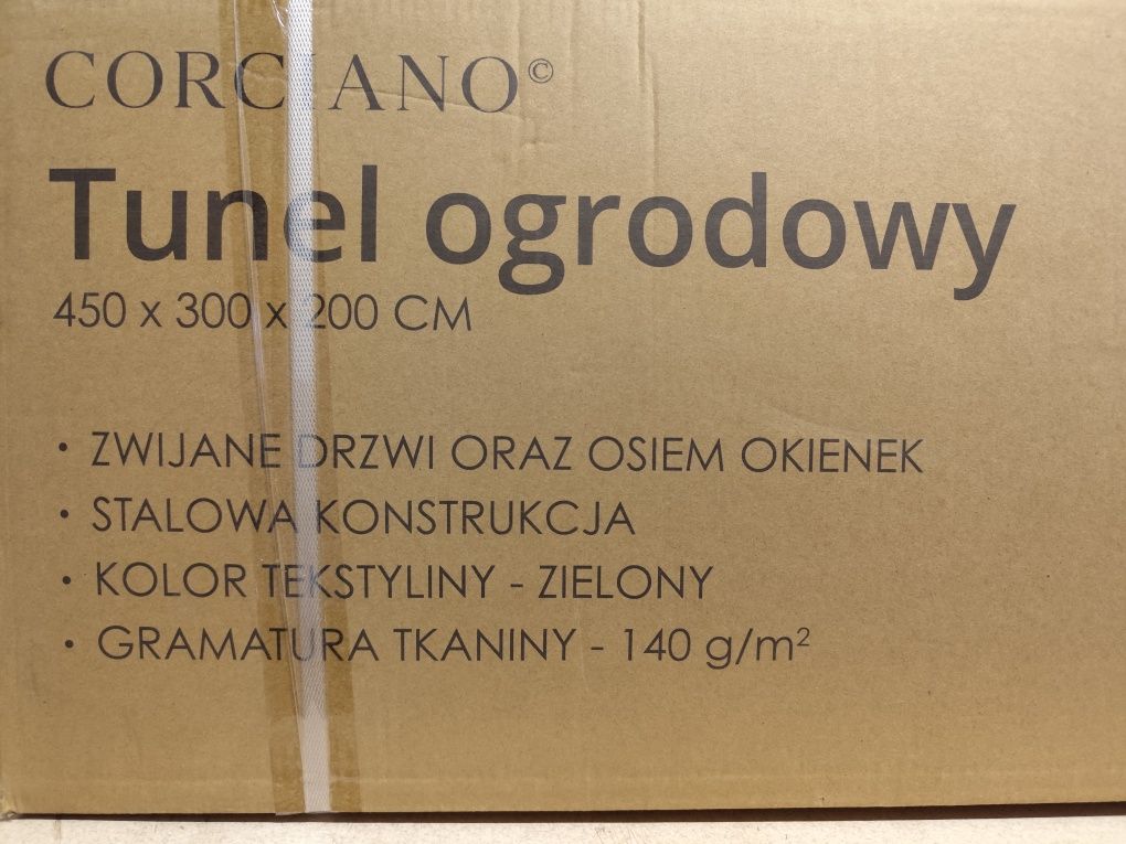 Nowy tunel ogrodowy 450x300x200 cm