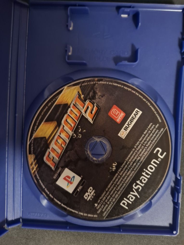 FLATOUT 2 Ps2 wersja Angielska uszkodzona