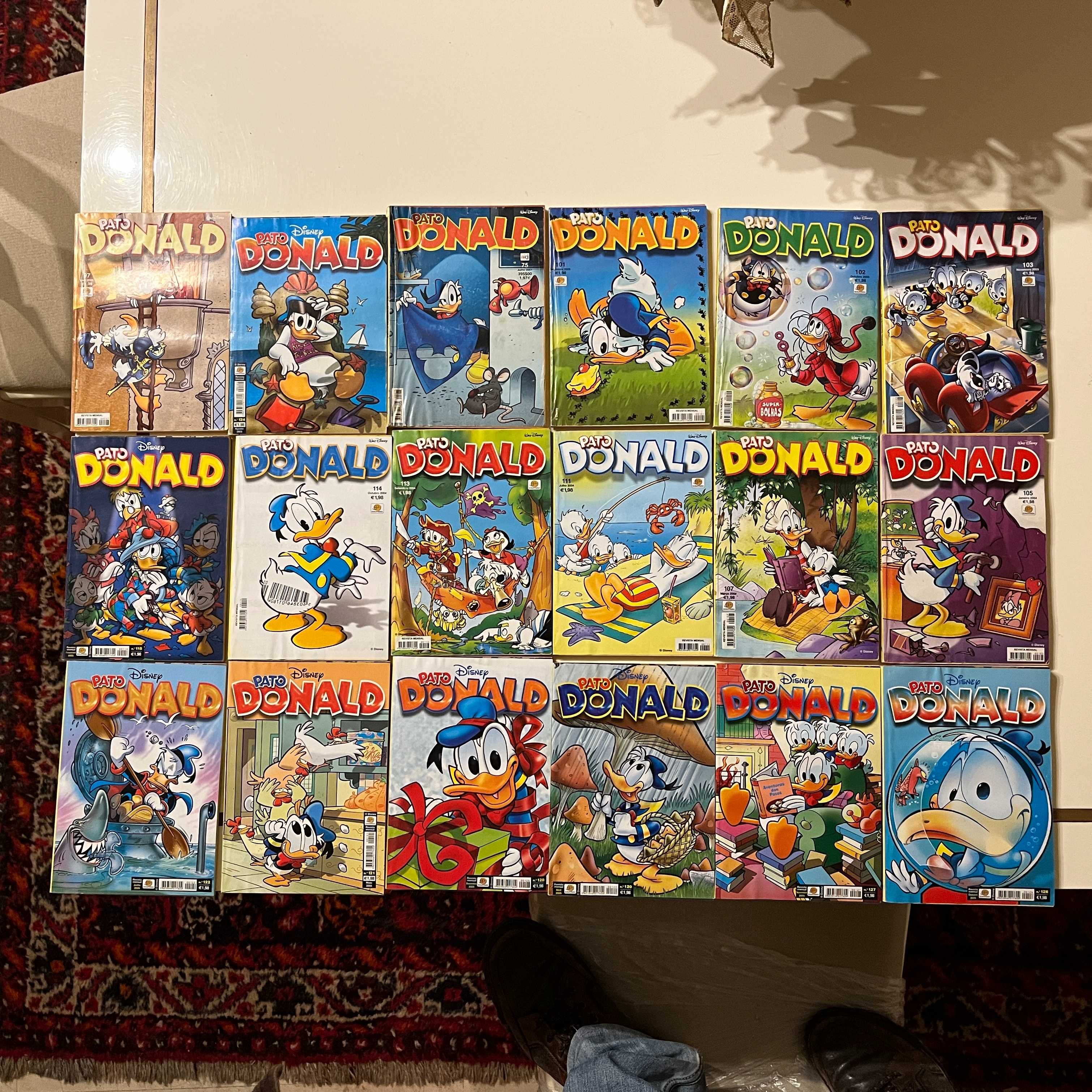 Disney Pato Donald (dezenas de livros)