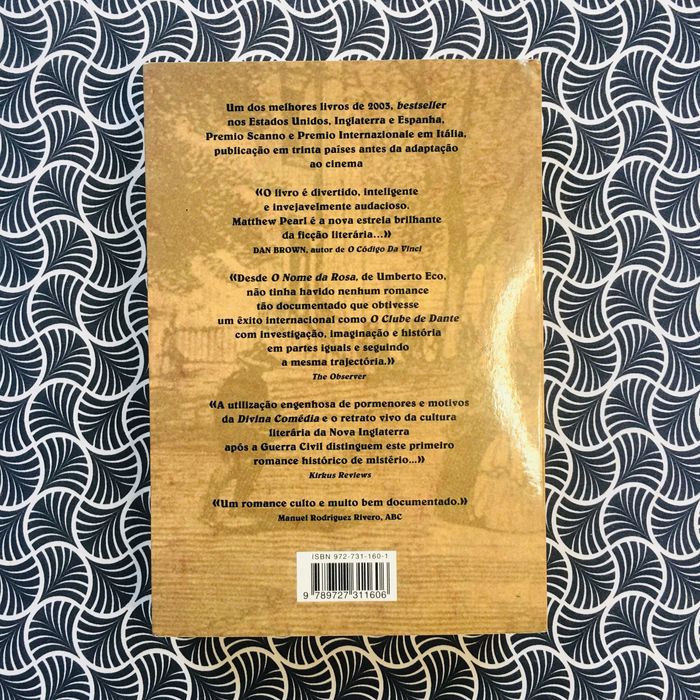 O Clube de Dante - Matthew Pearl