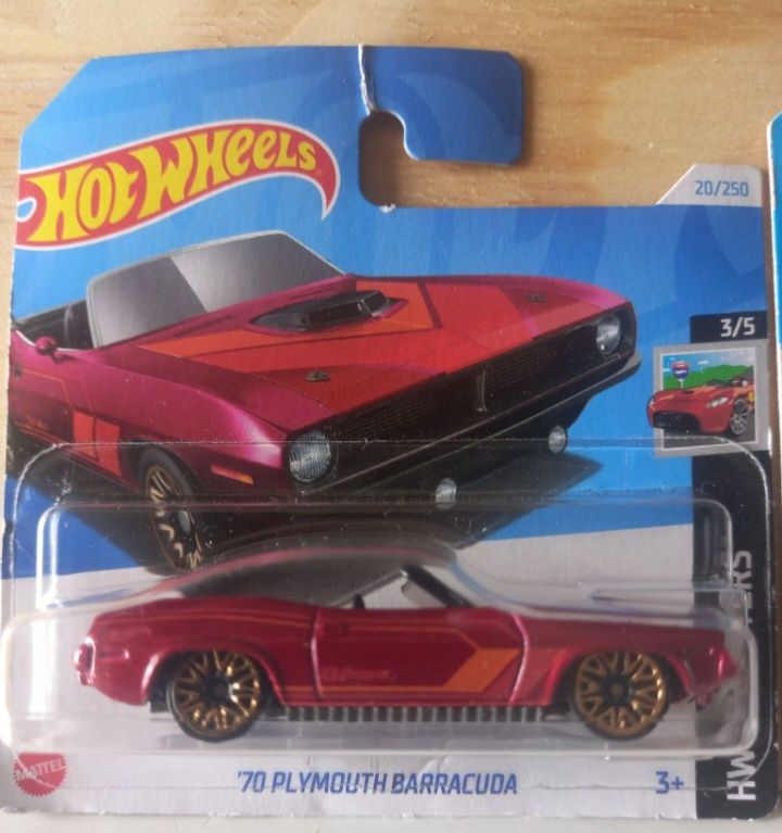 Conjunto 2 - barracuda  hot wheels