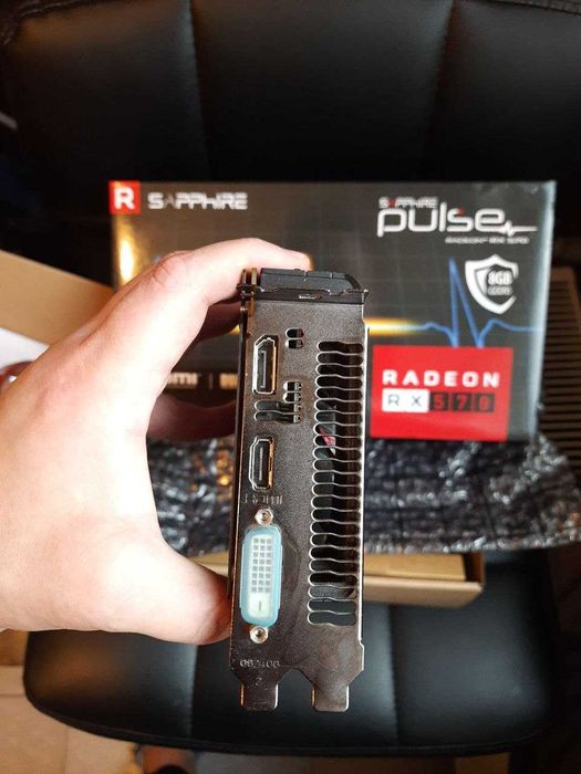 Відеокарта Sapphire Pulse RX 570 8gb. Гарантія!