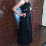 Vestido de cerimônia da Ana Sousa preto