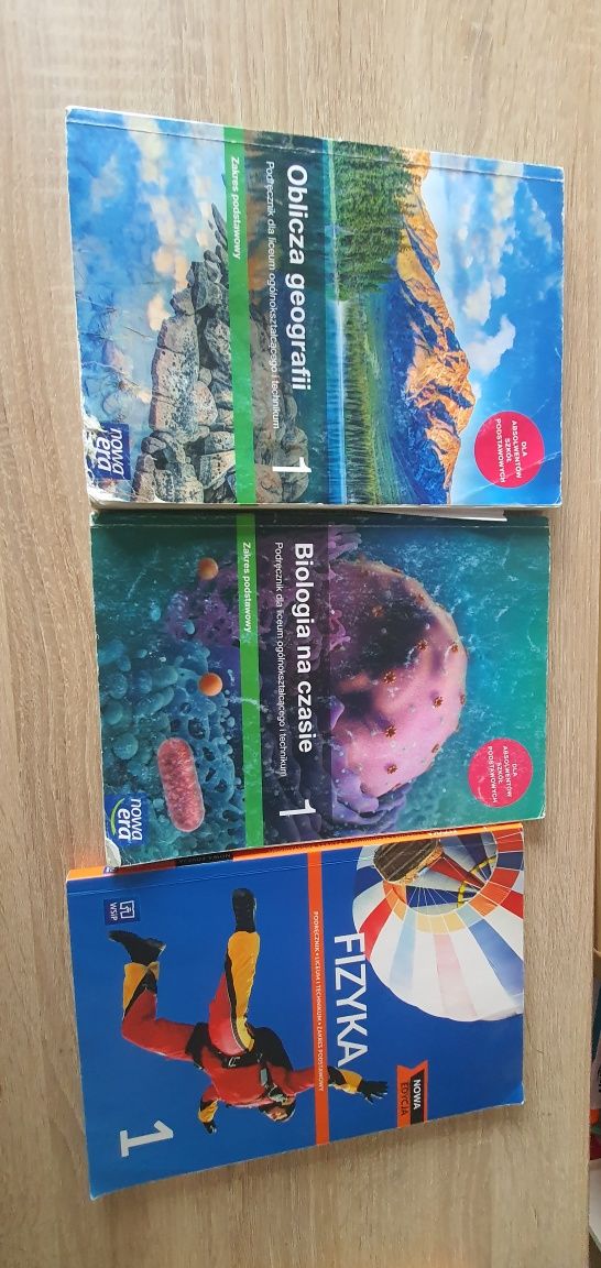 Ksiazki do liceum i technikum kl 1