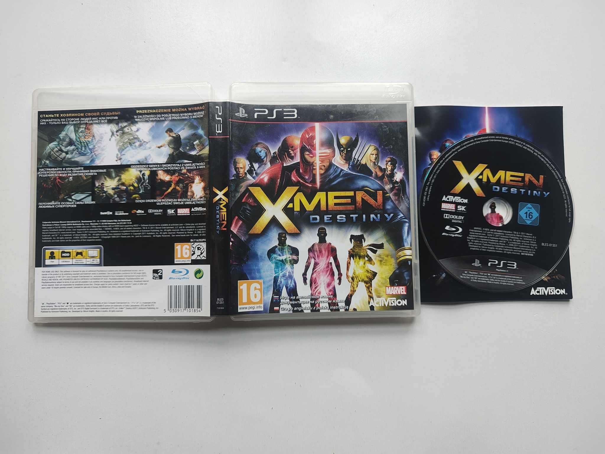 Gra PlayStation PS3 X-Men: Destiny