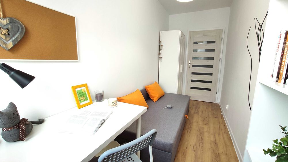 Pokój jednoosobowy, blok ulica Hetmańska-Głogowska