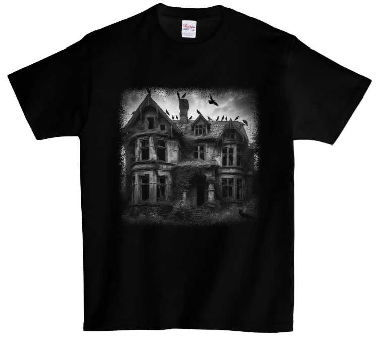 Koszulka T-shirt - Straszny dom / Creepy house