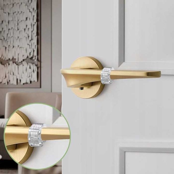 70 zestawów po 12 sztuk stoperów do klamek, odbojnik – ochrona ścian