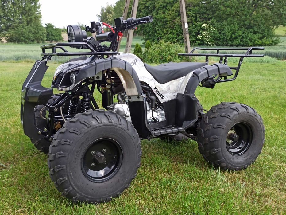 Quad Zipp kid 3+1R,koła 8 cali,stan super