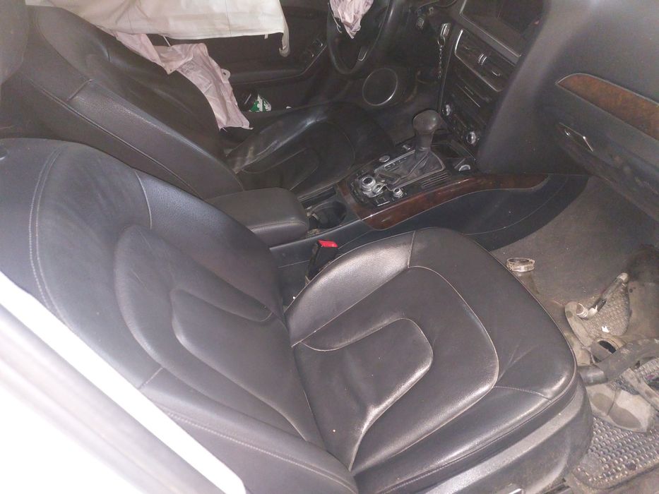 Салон Audi A4 B8 розборка шрот запчасти карти кожа сидіння диван шкіра