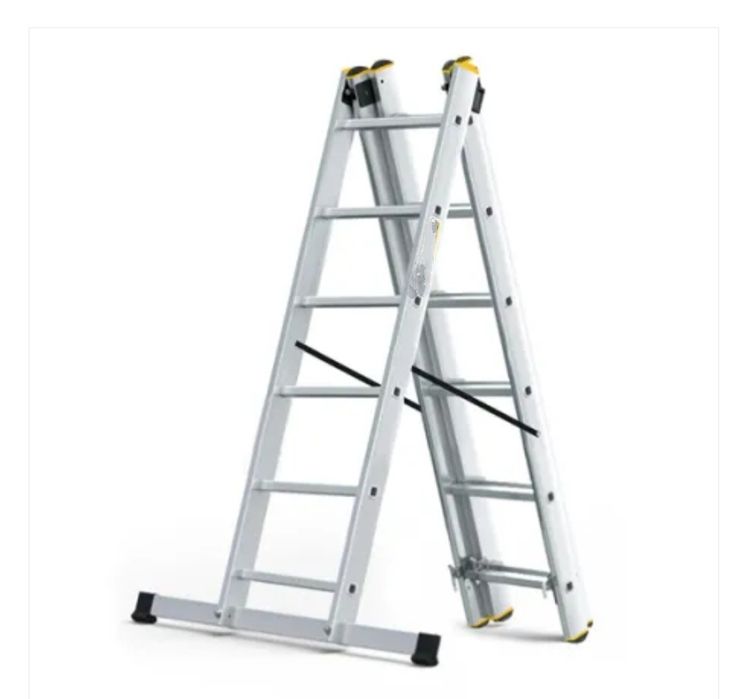 Drabina aluminiowa 3x6 domowa promocja