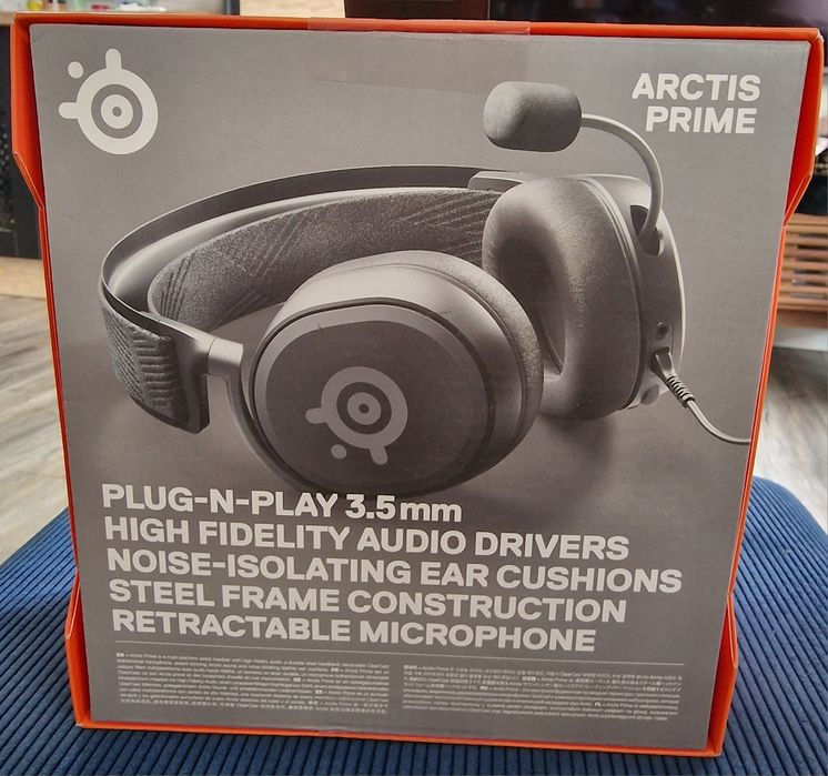 Nowe Słuchawki Steelseries Arctis Prime gamingowe dla graczy