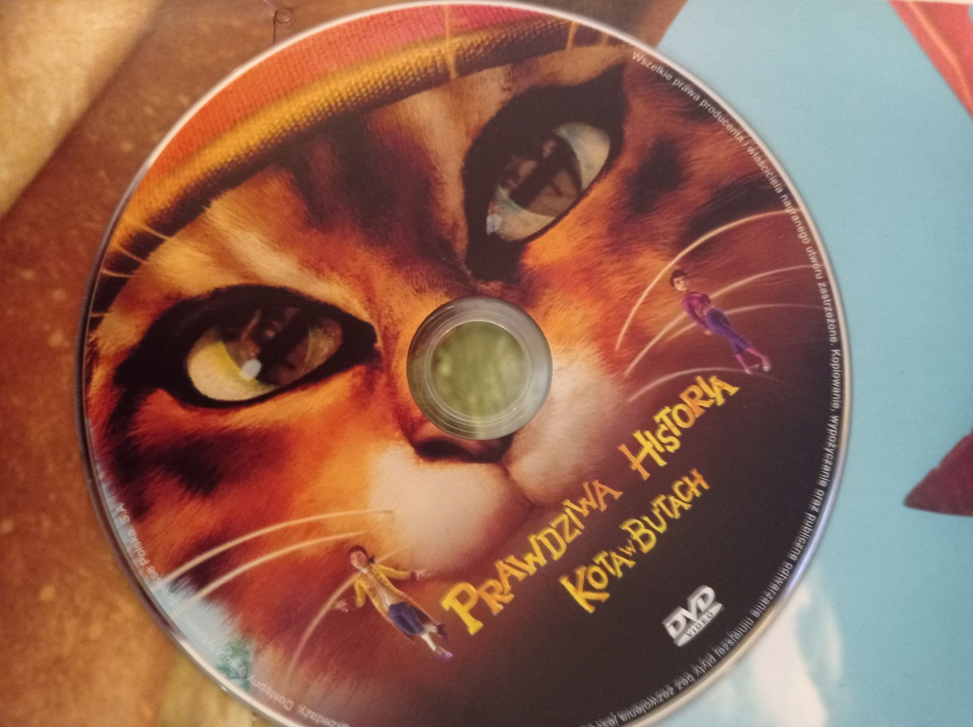 Prawdziwa historia Kot w butach DVD