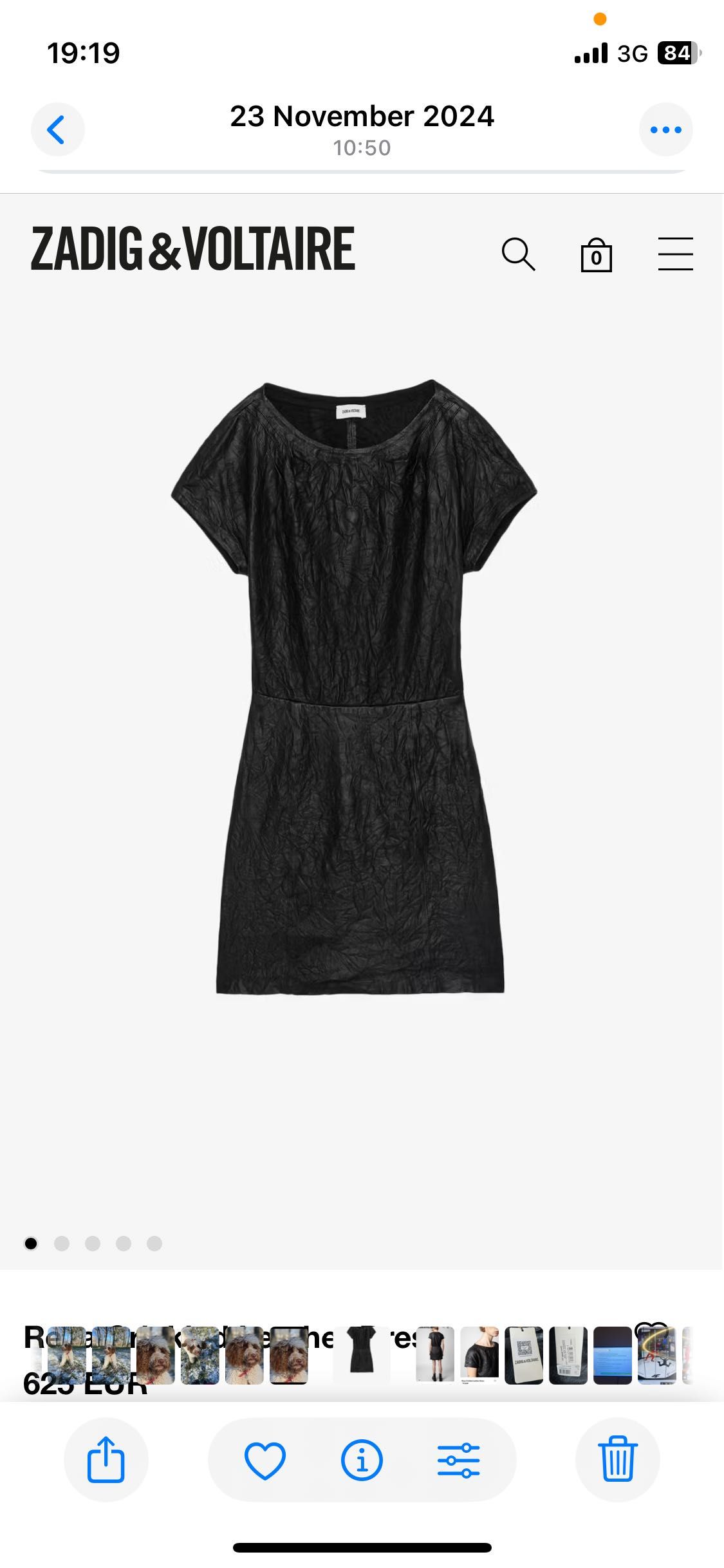Sukienka Zadig & Voltaire nowa